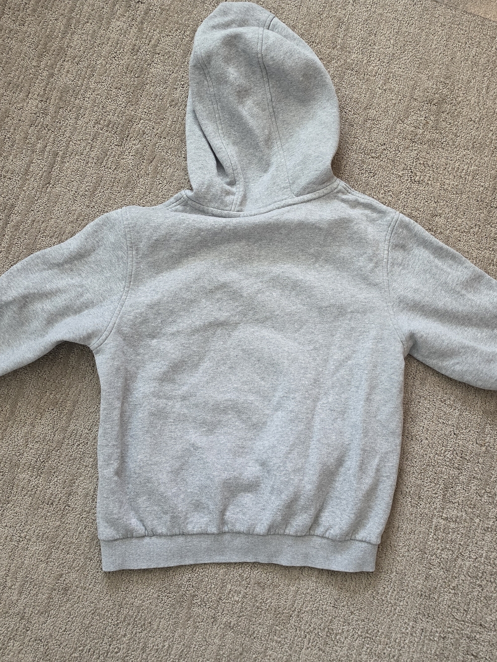 Nike Gray Hooded Sweatshirt Kids - Picture 3 of 3